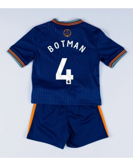 Billige Fotballdrakt Newcastle United Sven Botman #4 Replika Tredjedraktsett Barn 2025-26 Kortermet (med bukser)